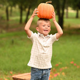 Tween Boys Polo - Cafe Gingham