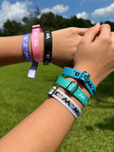 WWJD Pastel Woven Bracelets 6 pc