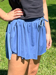 Flowy Butterfly Shorts-Teen