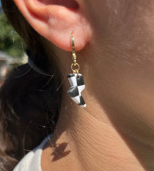 Lightning Bolt Checkered Black & White