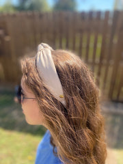 Leather Better Knotted Headband