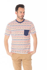 Hawks Bay Teen's Aztec Print T-Shirt