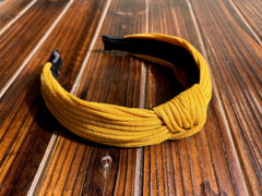 Solid Knit Knot Headbands