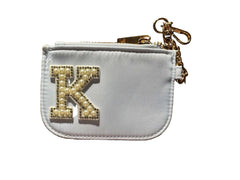 Keychain Wallet with Initial