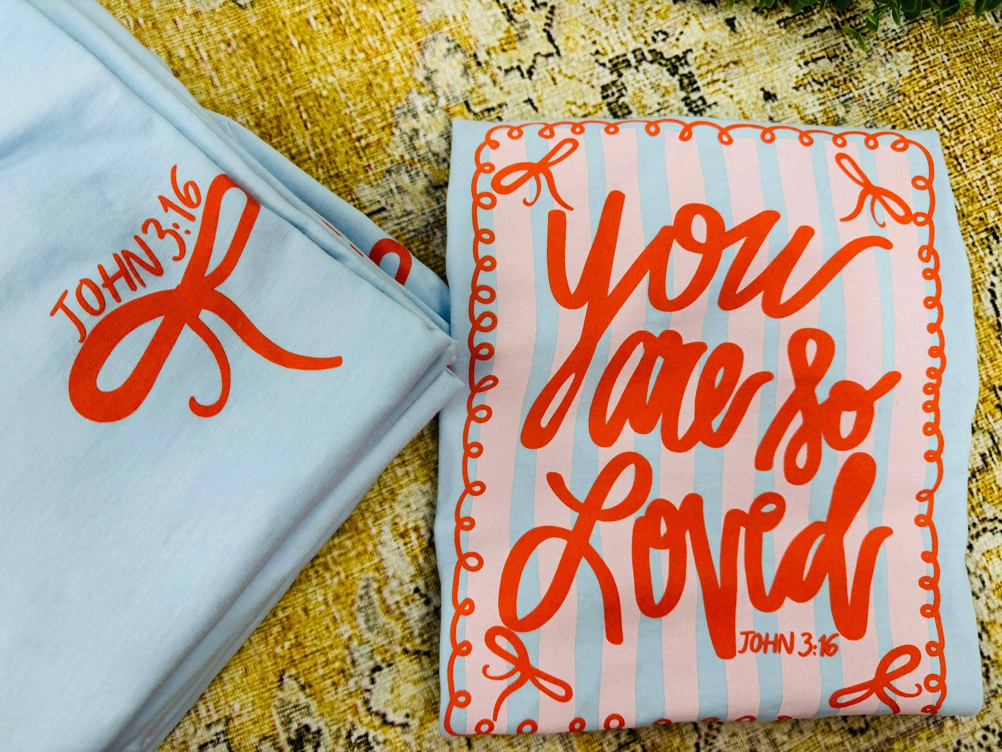 You Are So Loved | Chambray | Short Sleeve Tee